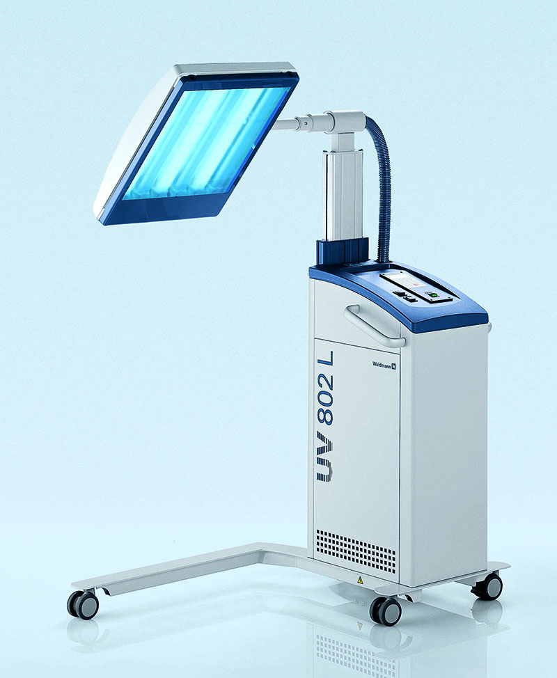 UV-Therapy and Photodiagnosis system UV 802 L from Waldmann